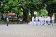 Tanamkan Semangat Disiplin dan Jiwa Bela Negara, Personel Lanud Sjamsudin Noor Hadir Humanis di BPSDMD Kalsel Pada Latsar CPNS KPU 2026