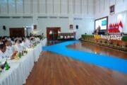 Panglima TNI Terima Penghargaan Adhibhakti Sanapati dan Berikan Ceramah Umum di BSSN