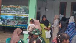 Dukung Sasaran Non Fisik TMMD Ke-128, Tim Kesehatan Gelar Pemeriksaan Gratis