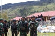 Danrem 173/Praja Vira Braja Tinjau Kesiapan Wilayah Teritorial di Makodim 1714/PJ