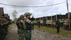 Wapangkoops TNI Habema Tinjau Kesiapsiagaan Prajurit di Pos Kotis Dekai
