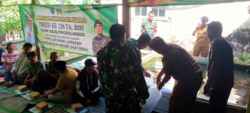 Dukung Program TMMD Ke-128, Dinas Perikanan Kabupaten Probolinggo Salurkan 1.000 Bibit Ikan Lele di Desa Brabe