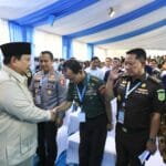 Panglima TNI Dampingi Presiden RI Pada Kegiatan Penyerahan Hasil Kerja Satgas PKH