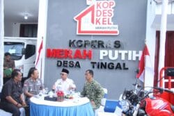 Dandim 0808/Blitar Hadiri Launching Koperasi Desa/Kelurahan Merah Putih, Dukung Penguatan Ekonomi Desa