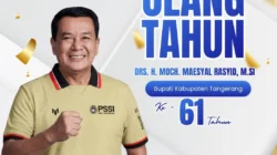 Ketua Askab PSSI Tangerang Rayakan HUT Bupati dengan Doa dan Ucapan