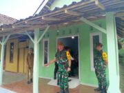 Tim Wasev Sterad TNI Tinjau Sejumlah Titik Pembangunan TMMD Ke-128 di Desa Brabe