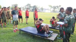 Ratusan Prajurit Kodim Bojonegoro Ikuti Tes Garjas Periodik
