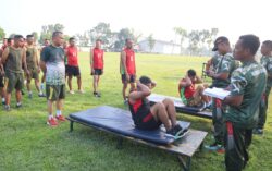 Ratusan Prajurit Kodim Bojonegoro Ikuti Tes Garjas Periodik