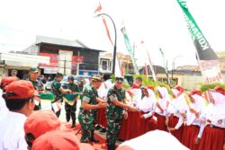 Tim Wasev TMMD ke 128 Disambut Meriah Oleh Semua Lapisan Masyarakat