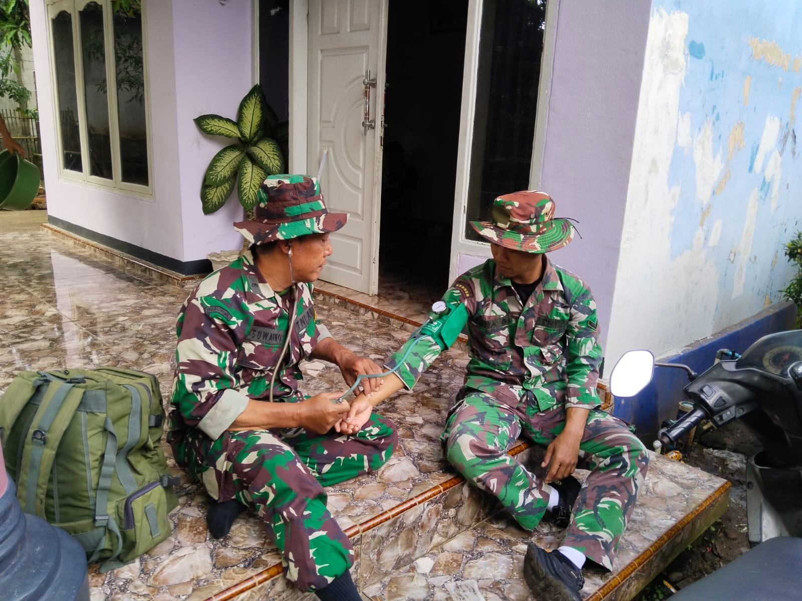 Satgas TMMD Ke-128 Jalani Cek Kesehatan, Pastikan Kondisi Personel Prima
