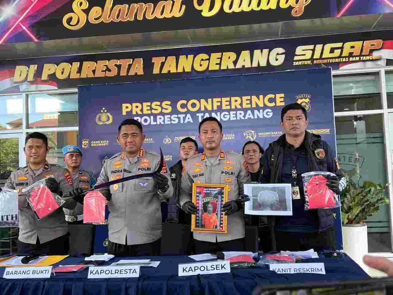 Tawuran Remaja di Cikupa Berhasil Diungkap, Polisi Amankan Pelaku Pembacokan