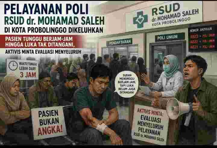 Keluhan Pasien Memuncak, Pelayanan Poli RSUD dr. Mohamad Saleh Dinilai Jauh dari Harapan Masyarakat Keluhan Pasien Memuncak, Pelayanan Poli RSUD dr. Mohamad Saleh Dinilai Jauh dari Harapan Masyarakat