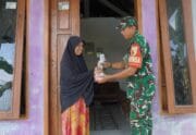 Semangat Berbagi di Idul Adha, Kodim Bojonegoro Salurkan Daging Kurban