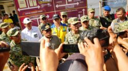 Kasum TNI Melaksanakan Kunjungan Kerja ke Wilayah Kabupaten Tapteng dan Tapsel Sumatera Utara