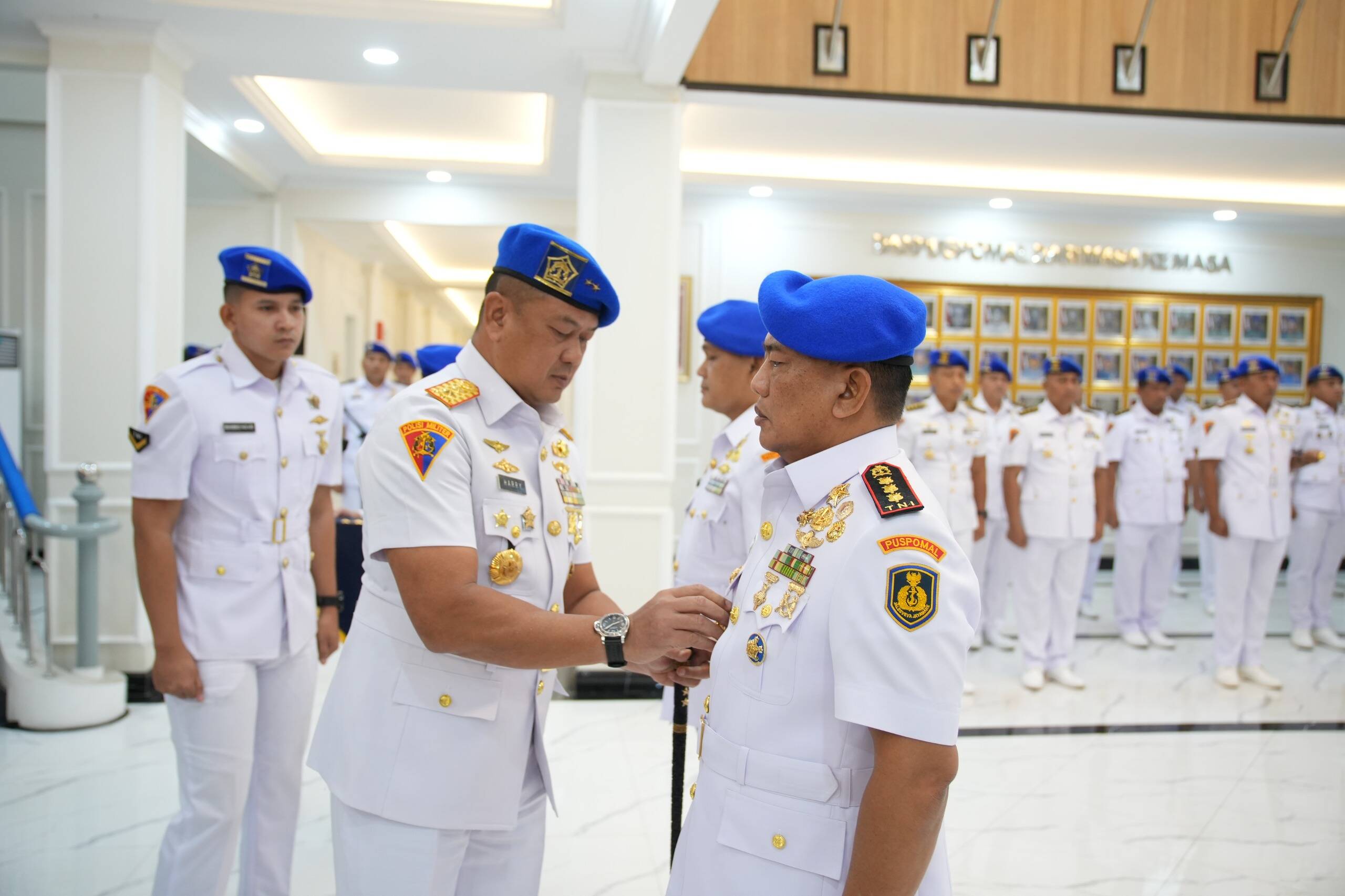 Danpuspomal Pimpin Sertijab Kolonel Laut (PM) Khoirul Fuad Resmi Jabat Wadan Puspomal