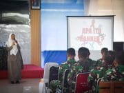 Kodim 1710/Mimika Bekali Prajurit dan Persit Pengetahuan Deteksi Dini Kanker dan Tumor