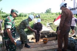 Tingkatkan Konektivitas Warga, Peletakan Batu Pertama Jembatan Beton Garuda Kota Blitar Resmi Dimulai