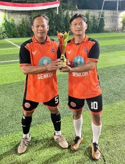 Senkom FC Taklukkan TNI dan Satpol PP dalam Perebutan Gelar Juara
