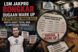 LSM JAKPRO Kawal Dugaan Mark Up SPPG Rejing, Transparansi Anggaran Jadi Tuntutan