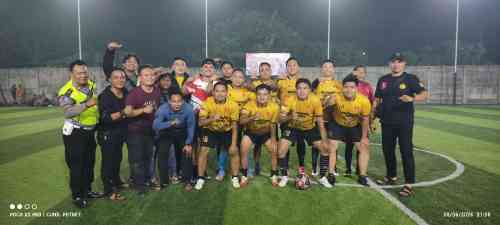 Torehan Membanggakan, Polsek Cikupa FC Duduki Posisi Kedua Kapolresta Cup I