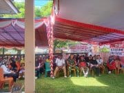 Peduli Kesehatan Warga, Babinsa Koramil Koramil 1505-05/Sofifi Ikut Sukseskan Gerakan Masyarakat Hidup Sehat