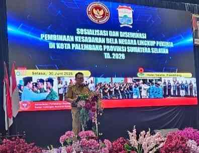 Bela Negara Dimulai dari Lingkungan Kerja, Kemhan RI Edukasi Pekerja di Palembang