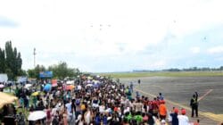 Open Base Jupiter Aerobatic Team di Lanud Sjamsudin Noor, Disambut Meriah Ribuan Warga Banua Padati Apron