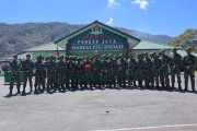Kodim 1714/Puncak Jaya Gelar Korps Rapot Pindah Satuan dan Penerimaan Personel Baru