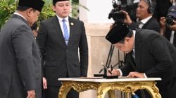 Panglima TNI Hadiri Pelantikan Kepala BGN serta Penasihat Khusus Presiden