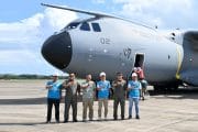 Menembus Jarak Demi Terangnya Negeri, Lanud Sjamsudin Noor Dukung Misi Airbus A-4002M TNI AU Percepat Pemulihan Kelistrikan Sumatera