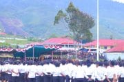 Kodim 1714/PJ dan Polri Berikan Dukungan Penuh Bersama Pemda Kab. Puncak Jaya Dalam Penyerahan SK Pengangkatan CPNS Formasi Tahun 2024