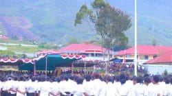 Kodim 1714/PJ dan Polri Berikan Dukungan Penuh Bersama Pemda Kab. Puncak Jaya Dalam Penyerahan SK Pengangkatan CPNS Formasi Tahun 2024