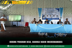 Dukung Program Desa, Babinsa Hadiri Musrenbangdes