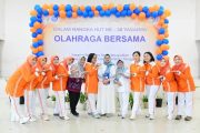 Merangkai Bahagia Dengan Anak-Anak TK Angkasa, Olahraga Bersama HUT Ke-38 Yasarini Penuh Keceriaan di Lanud Sjamsudin Noor