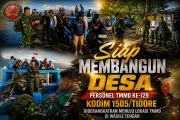 Siap Membangun Desa, Personel TMMD ke-129 Kodim 1505/Tidore Diberangkatkan Menuju Lokasi TMMD