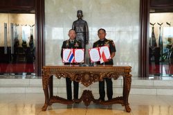 Panglima TNI Perkuat Kerja Sama Strategis dengan Panglima Angkatan Bersenjata Kerajaan Thailand