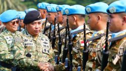Satgas Kizi TNI Konga XX-W MONUSCO Siap Laksanakan Misi Perdamaian PBB di Republik Demokratik Kongo