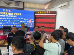 Polresta Tuban Bongkar 2 Kasus Kriminal dan 4 Kasus Narkoba, 10 Tersangka Diamankan