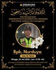 Selamat Jalan Nurduya, Pengabdian Anggota SENKOM Mitra Polri Kabupaten Tangerang Akan Selalu Dikenang