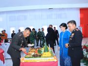Dandim 1505/Tidore Hadiri Upacara dan Syukuran Hari Bhayangkara ke-80