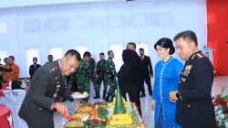 Dandim 1505/Tidore Hadiri Upacara dan Syukuran Hari Bhayangkara ke-80