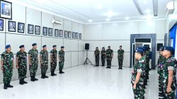 Komandan Lanud Sjamsudin Noor Pimpin Sertijab Kadispers, Tegaskan Pembinaan Personel sebagai Pilar Kekuatan Satuan