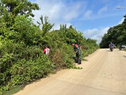 Wujudkan Lingkungan Sehat, Babinsa dan Warga Kompak Gelar Gotong Royong Wujudkan Lingkungan Sehat, Babinsa dan Warga Kompak Gelar Gotong Royong