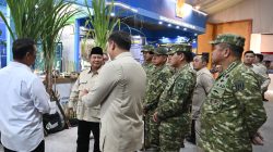 Panglima TNI Dampingi Presiden RI Panen Raya Terpadu TNI, Perkuat Ketahanan Pangan Nasional