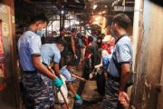 Lanud Sultan Hasanuddin Bersama Satuan TNI AU Makassar Gelar Karya Bakti di Pasar Mandai Sambut Hari Bakti ke-79 TNI Angkatan Udara