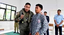 Dari Rasa Ingin Tahu Hingga Cita-Cita, Lanud Sjamsudin Noor Dekatkan Dunia TNI AU Dengan Siswa SRMP 20 Budi Luhur