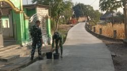 Menjaga Napas Jalan Baru: Dedikasi Satgas TMMD 129 Bojonegoro Merawat Impian Warga Kesongo