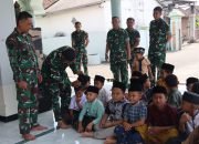 Potret Hangat TMMD 129 Bojonegoro: Kala Prajurit TNI Jadi Sahabat Anak-Anak Desa Kesongo