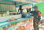 Bikin Rest Area Kesongo Makin ‘Aesthetic’ : TMMD 129 Bojonegoro Sulap Lapak UMKM Pakai Booth Container Modern!
