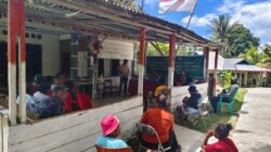 TMMD Ke-129 Gelar Penyuluhan Wasbang dan Hukum, Tanamkan Kesadaran Berbangsa serta Taat Aturan di Kampung Sesor